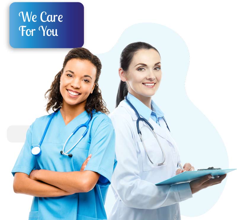 nurses we care for you. breight care staffing and home care